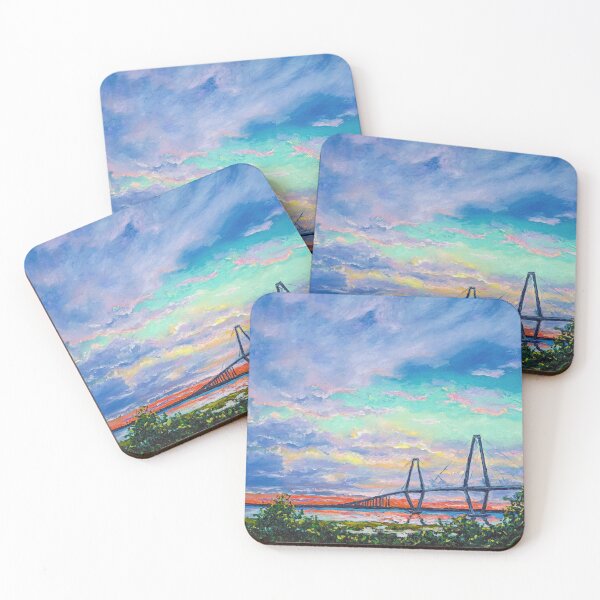 Item preview, Ravenel Bridge, Charleston designed and sold by fercaggiano.