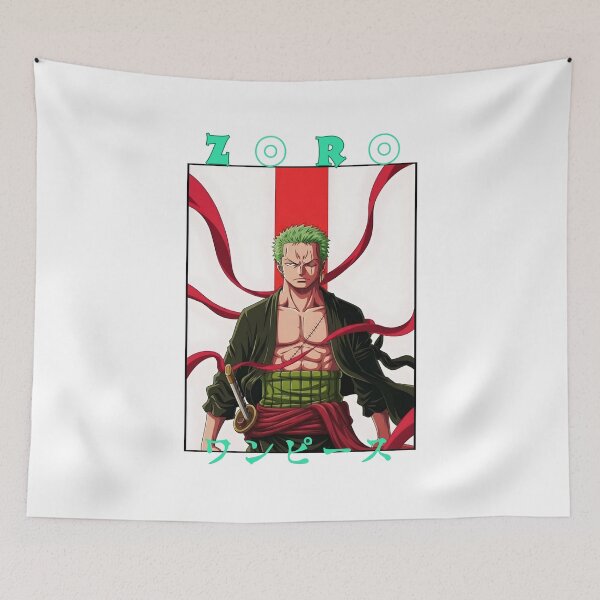 Item preview, Three Sword Samurai Warrior – Anime Style Swordsman Art designed and sold by lamiarte.