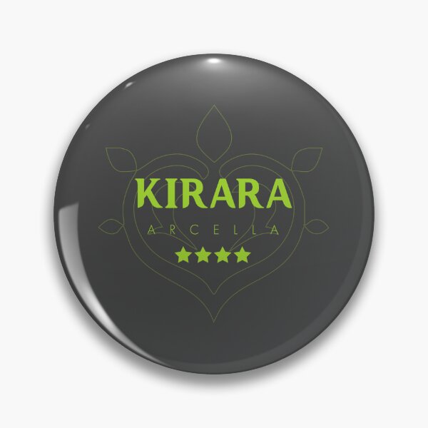 Item preview, Genshin Kirara Nameplate designed and sold by NeonSunsetMedia.
