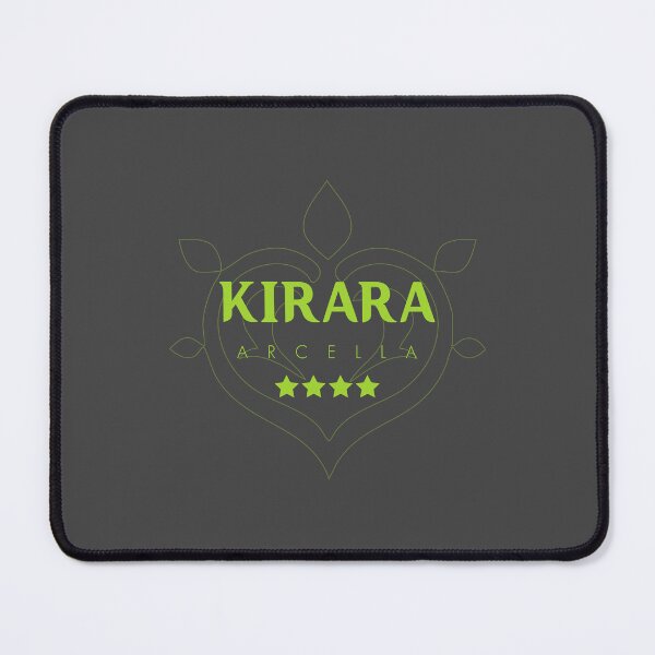 Item preview, Genshin Kirara Nameplate designed and sold by NeonSunsetMedia.