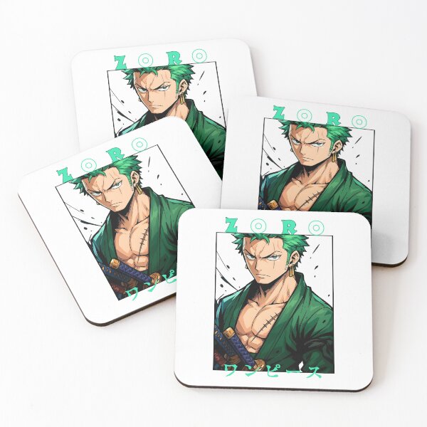 Item preview, Three Sword Samurai Warrior – Anime Style Swordsman Art designed and sold by lamiarte.