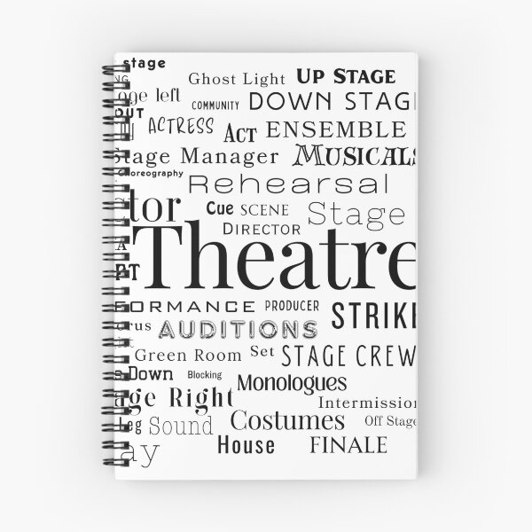 Item preview, Theatre Words designed and sold by BJScottArt.
