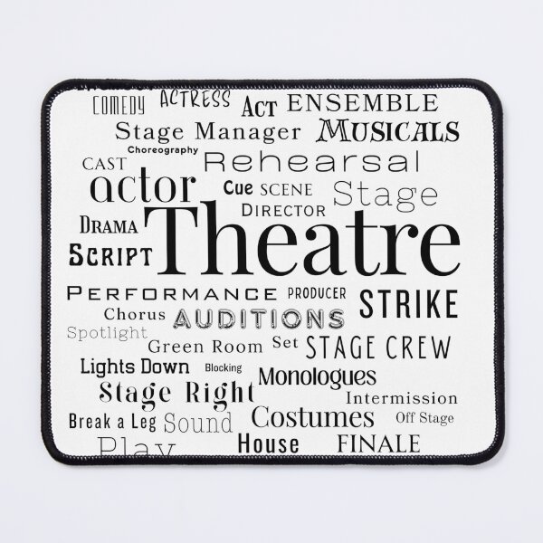 Item preview, Theatre Words designed and sold by BJScottArt.