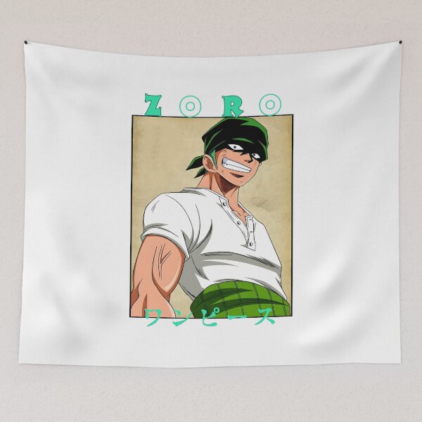Item preview, Three Sword Samurai Warrior – Anime Style Swordsman Art designed and sold by lamiarte.