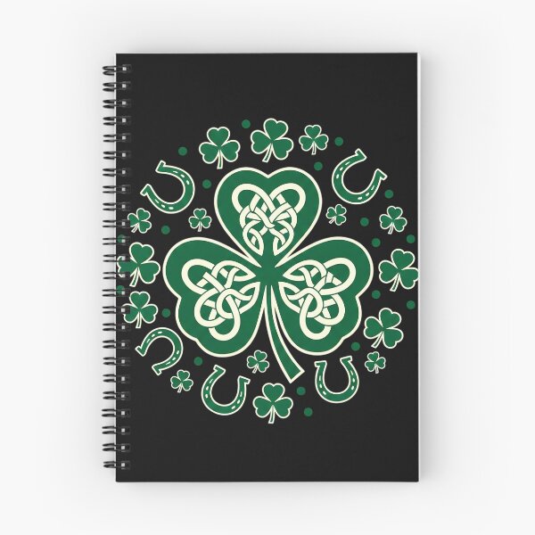 Item preview, Lucky Shamrock Clover Celtic Knot St Patrick’s Day Art designed and sold by clothesy7.