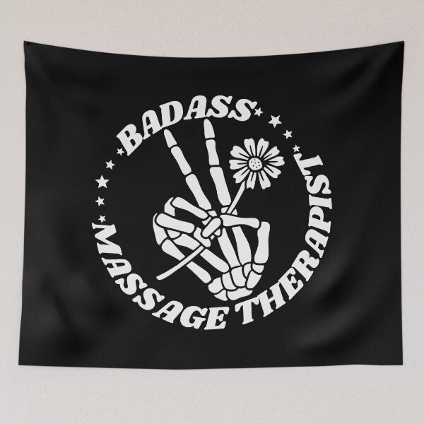 Item preview, Badass Massage Therapist - LMT Massage Therapist designed and sold by LagomCreative.