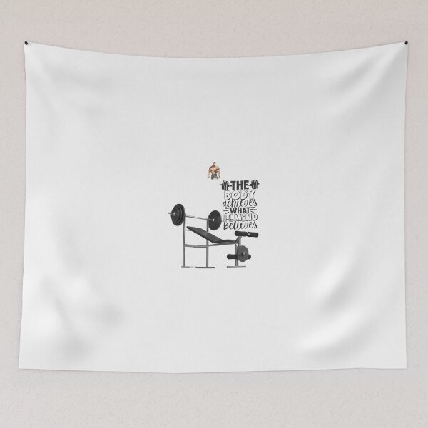 Item preview, Mind Over Matter Fitness Motivation Bodybuilding Gym. designed and sold by PhantomArtStore.