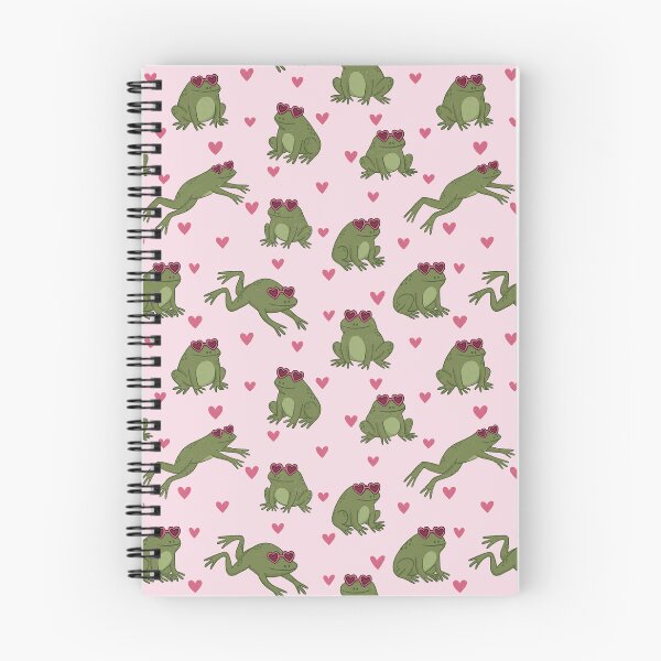 Item preview, Cute Valentine frogs pattern  designed and sold by FatBirdie.