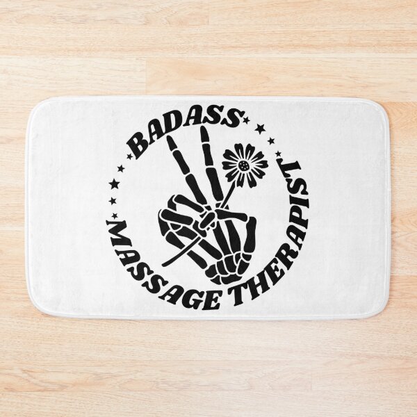 Item preview, Badass Massage Therapist - LMT Massage Therapist designed and sold by LagomCreative.