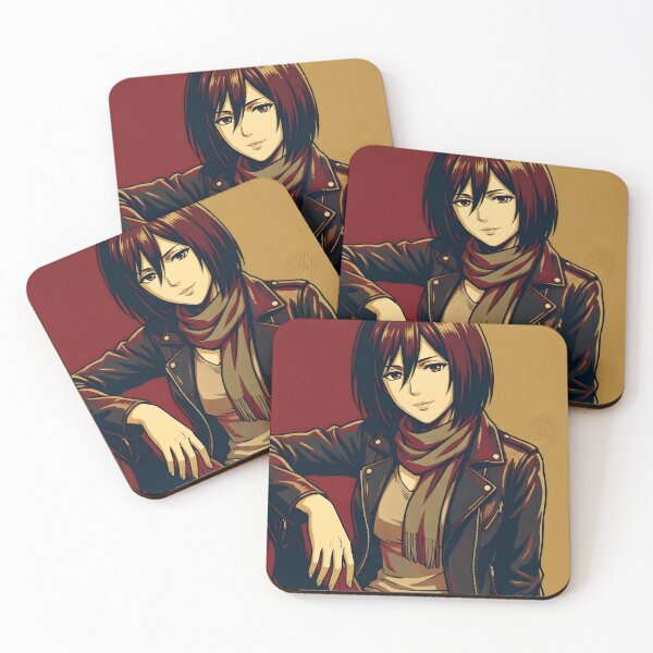 Item preview, Red Scarf Anime Girl - Strength and Grace Warrior Art designed and sold by MugenAnime.