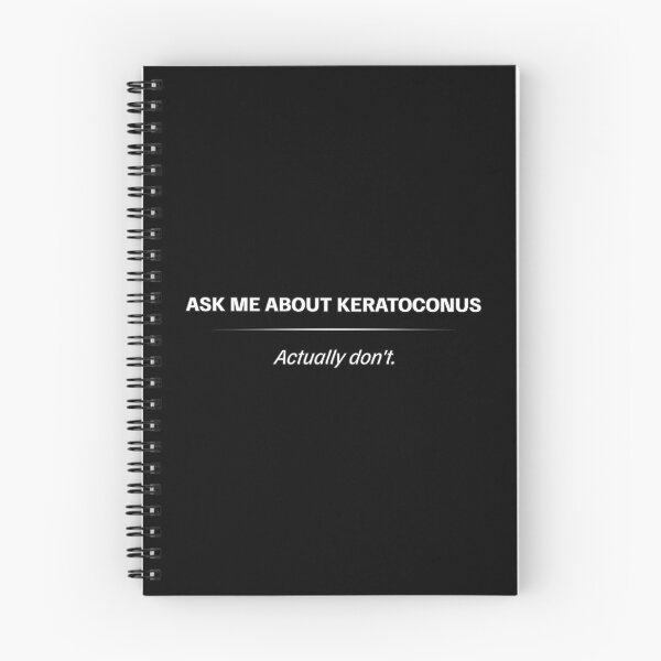 Item preview, Keratoconus Awareness – Ask Me About It (Actually Don’t) designed and sold by Eyepatch-Jacks.