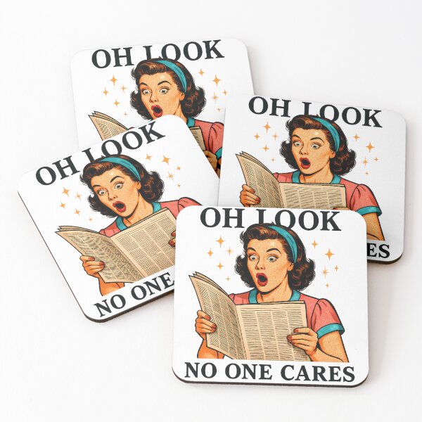 Item preview, Oh Look No One Cares - 90s vintage vibes designed and sold by ZBIFBOUETLA.