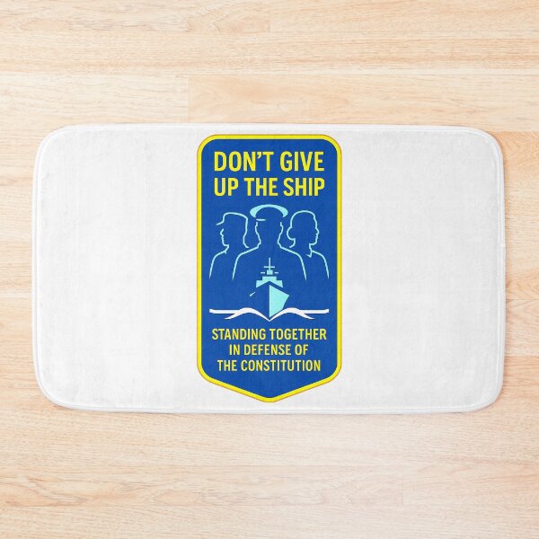 Item preview, ✨DON’T GIVE UP THE SHIP – BADGE COLLECTION — ✨“Courage Doesn’t Cower”✨ Edition designed and sold by WheelieGdArt.