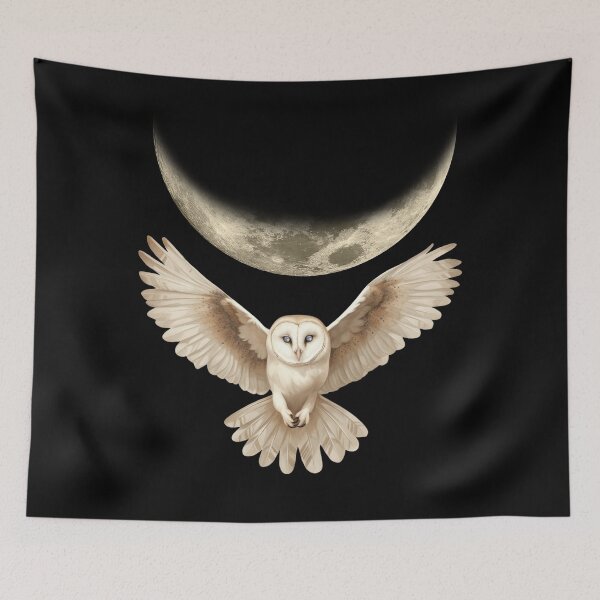 Item preview, The Moon Owl designed and sold by MiniDudo.
