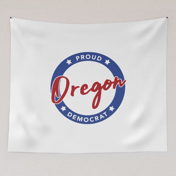 Item preview, Proud Oregon Democrat designed and sold by InspiredQuotes.