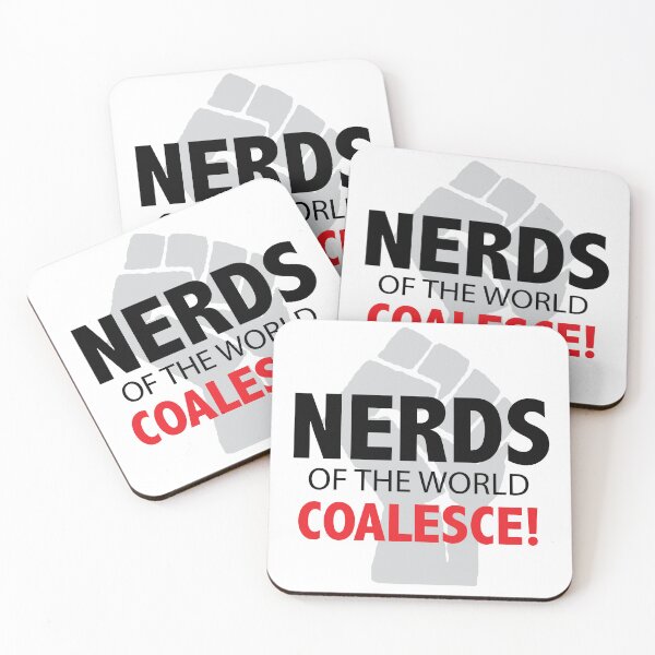 Item preview, Nerds of the World Coalesce designed and sold by ArtofDissent.