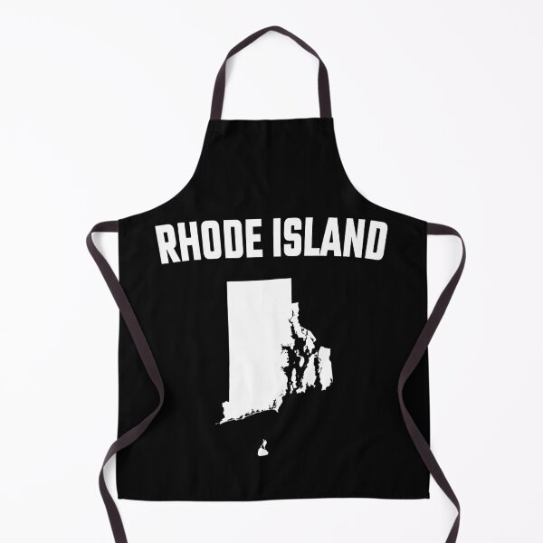 Item preview, Rhode Island State Map Silhouette - Minimalist White & Black Style designed and sold by mashmosh.