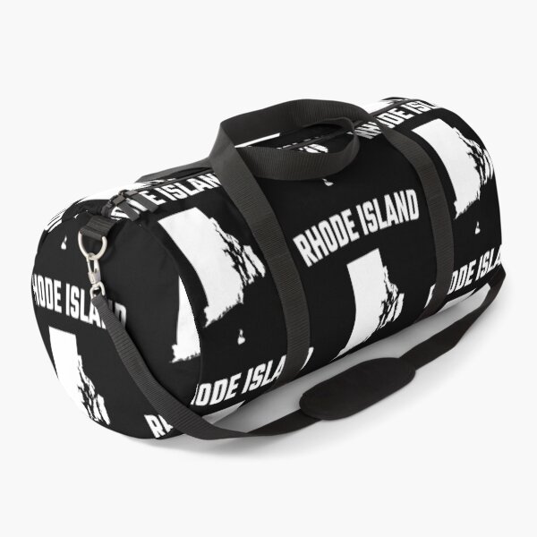 Item preview, Rhode Island State Map Silhouette - Minimalist White & Black Style designed and sold by mashmosh.