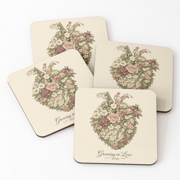 Item preview, Botanical Anatomical Heart – Vintage Floral Illustration Inspired by Nature and Love designed and sold by FUIRY .