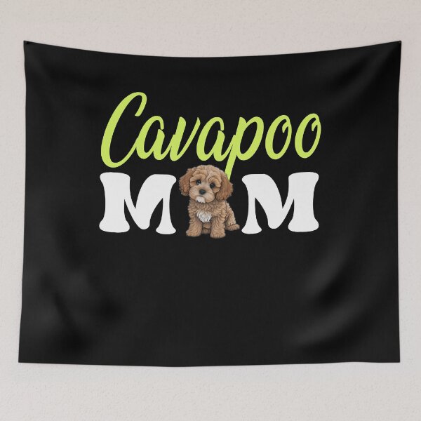 Item preview, Cavapoo Mom for mom dad kid designed and sold by SALI MANI.