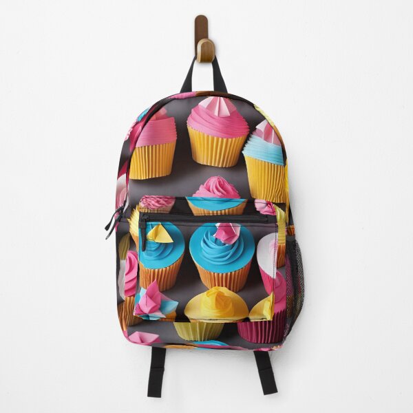 Item preview, Origami Art - Rainbow Bliss: A Symphony of Colour in Every Cupcake designed and sold by ArtfulFolds.