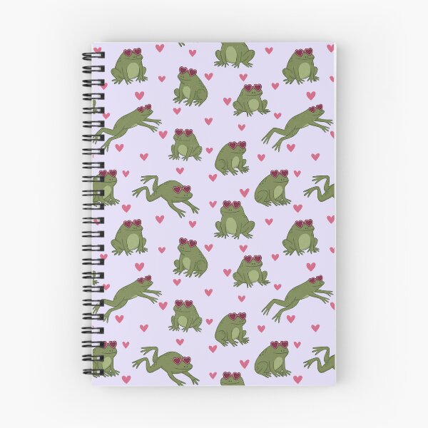 Item preview, Cute Valentine frogs pattern  designed and sold by FatBirdie.