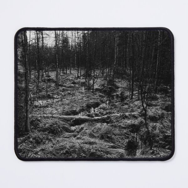 Item preview, The brook to the Kirkaslampi. Seitseminen 2025 bw designed and sold by Jouko Lehto Photography.