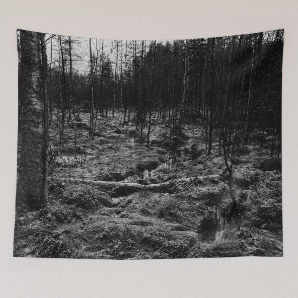 Item preview, The brook to the Kirkaslampi. Seitseminen 2025 bw designed and sold by Jouko Lehto Photography.