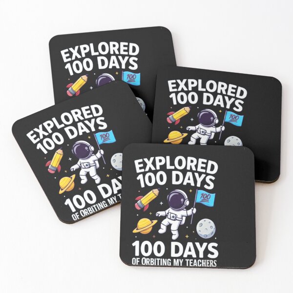Item preview, 100 days of school  school challenge funny animal text designed and sold by  Mudikeys.
