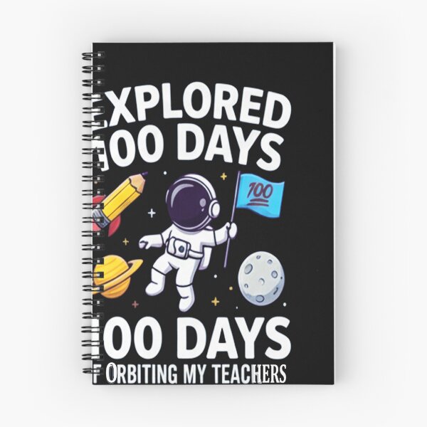 Item preview, 100 days of school  school challenge funny animal text designed and sold by  Mudikeys.