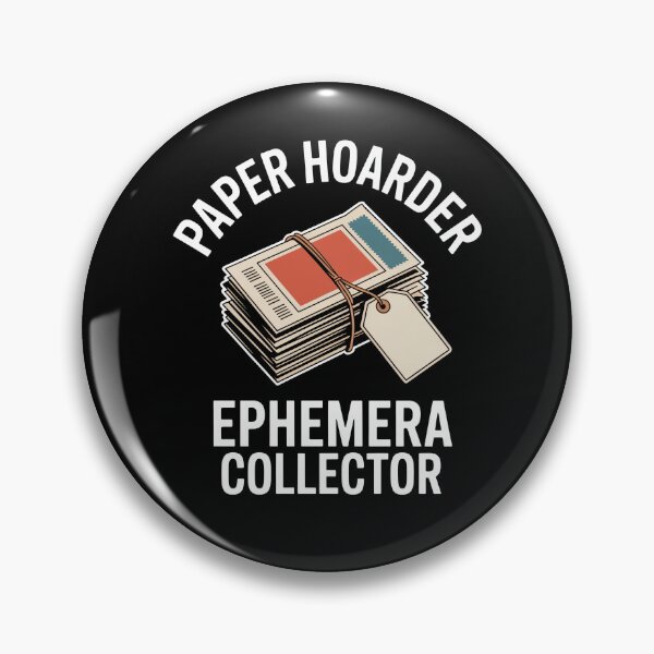 Item preview, Paper Hoarder Ephemera Collector designed and sold by MooonTees.