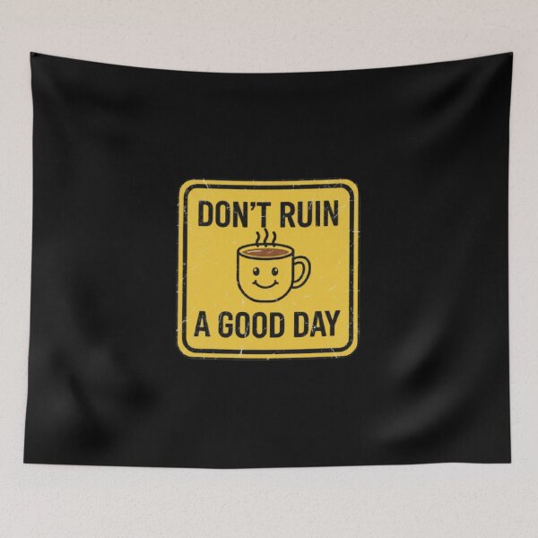 Item preview, Don't ruin a good day. Broken Smiley designed and sold by ALL ART .