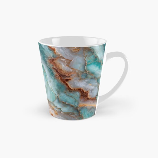 Item preview, Transformative Teal & Gold Agate – Color of the Year 2026 Abstract Marble designed and sold by Ewa Miller.