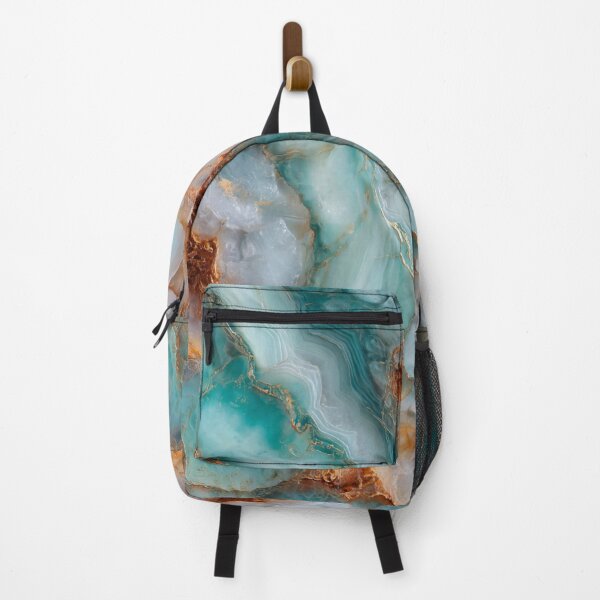 Item preview, Transformative Teal & Gold Agate – Color of the Year 2026 Abstract Marble designed and sold by Ewa Miller.