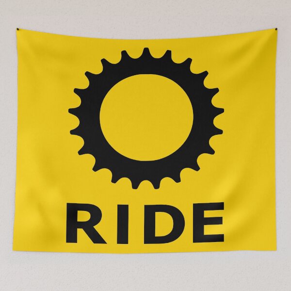 Item preview, Ride: Power Starts at the Chainring - Black designed and sold by VoglR.