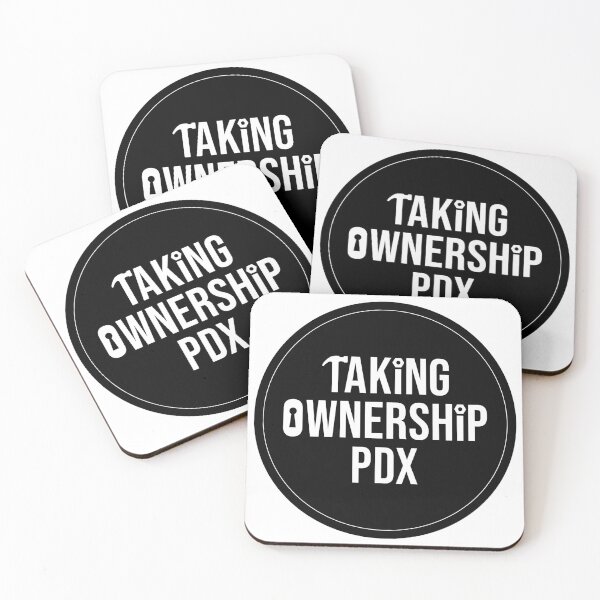 Item preview, Taking Ownership PDX Black Circular Logo designed and sold by Taking Ownership PDX .
