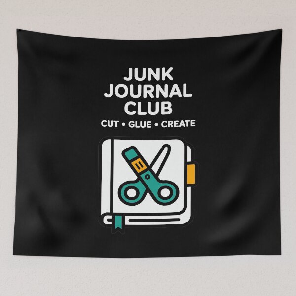 Item preview, Junk Journal Club Cut Glue Create designed and sold by MooonTees.