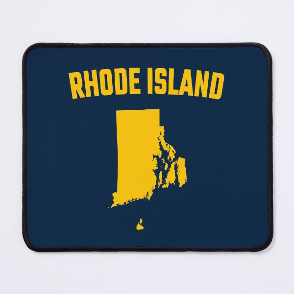Item preview, Rhode Island State Map - Classic Golden Yellow Edition designed and sold by mashmosh.