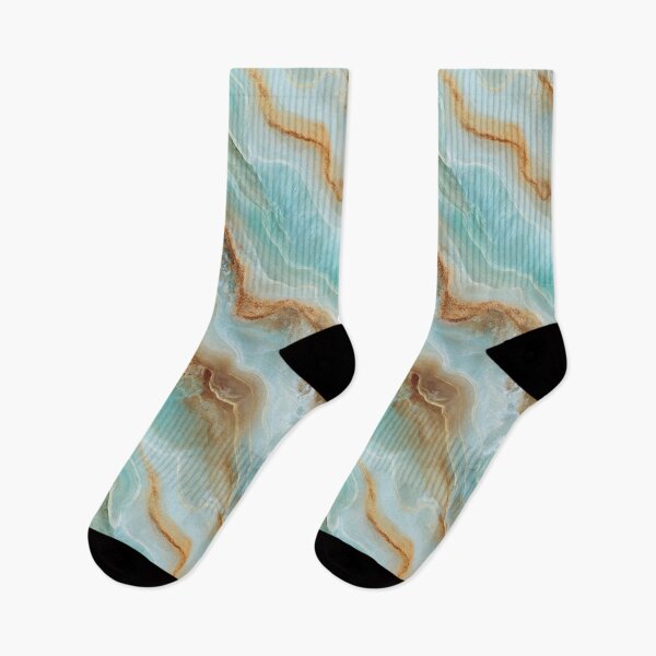 Item preview, Transformative Teal & Gold Agate – Color of the Year 2026 Abstract Marble designed and sold by Ewa Miller.