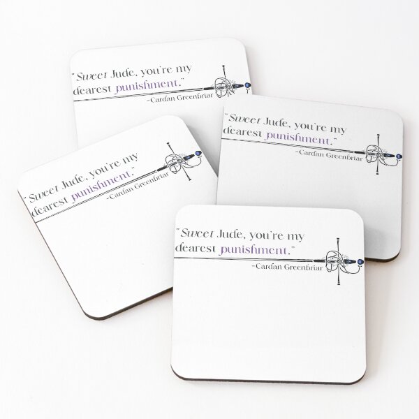 Item preview, The Wicked King quote |  The Folk of Air designed and sold by Nyxander's Bookish Catalogue.