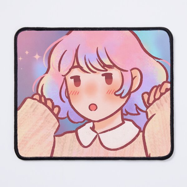 Item preview, I Feel So Overstimulated - Pastel Anime Aesthetic designed and sold by MukuMint.