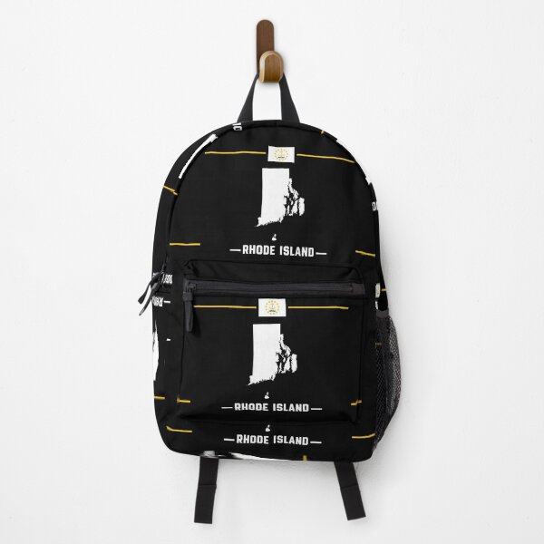 Item preview, Rhode Island State Pride, Classic Flag & Map Silhouette designed and sold by mashmosh.