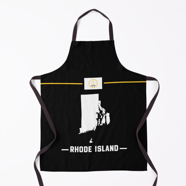 Item preview, Rhode Island State Pride, Classic Flag & Map Silhouette designed and sold by mashmosh.