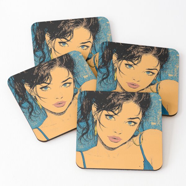 Item preview, Retro Pop Pinup Portrait designed and sold by paulosully.