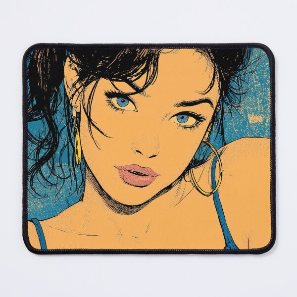 Item preview, Retro Pop Pinup Portrait designed and sold by paulosully.