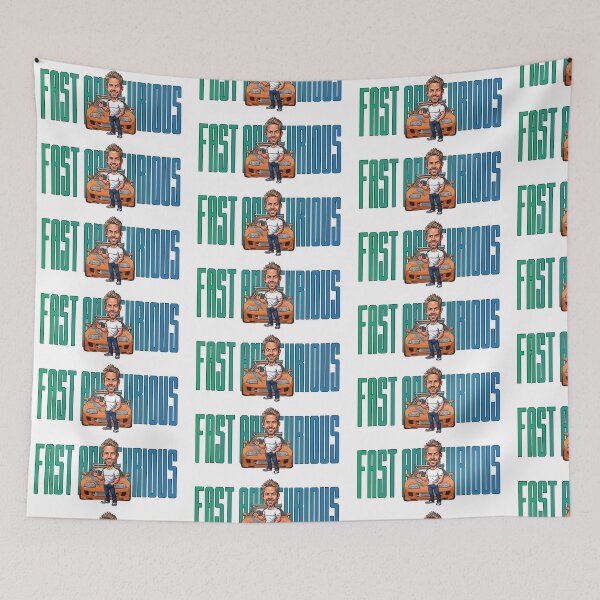 Item preview, Funny caricature Paul Walker legend of Fast and Furious designed and sold by vectorlove.
