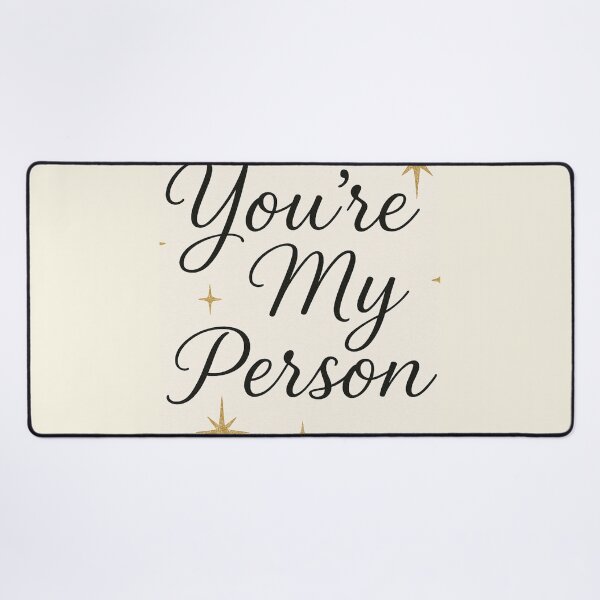 Item preview, You're My Person Gold Stars | Valentine designed and sold by Lyvion design.