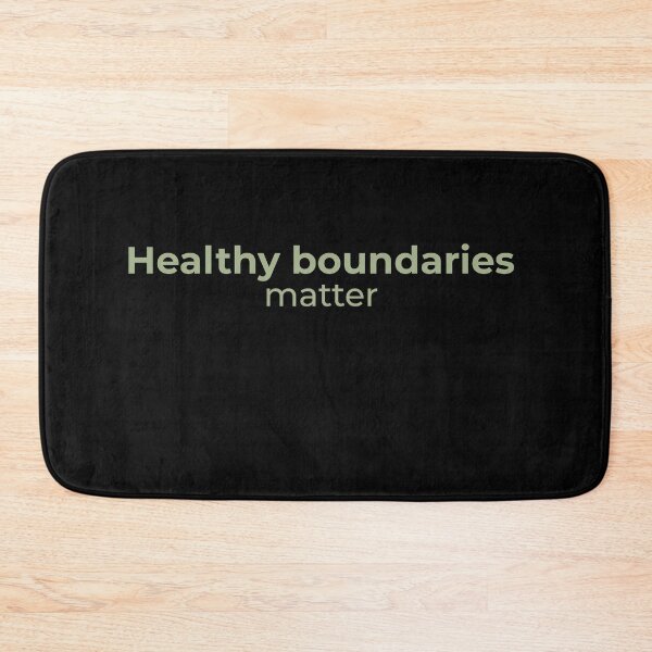 Item preview, Kopie von Healthy boundaries matter - Minimalist statement designed and sold by Bianca Eder - Healing Collection.