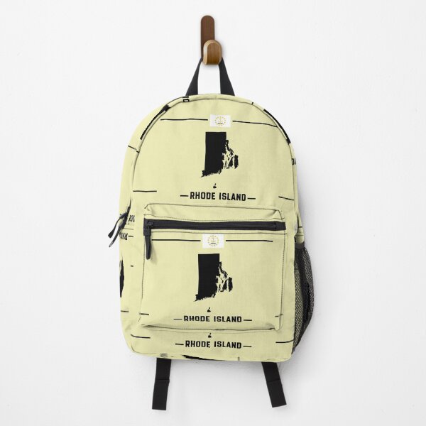 Item preview, Rhode Island Pride - State Silhouette & Flag Heritage designed and sold by mashmosh.