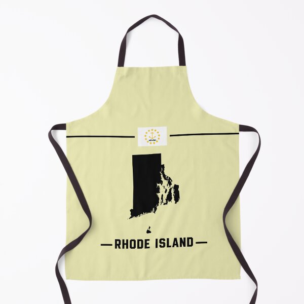 Item preview, Rhode Island Pride - State Silhouette & Flag Heritage designed and sold by mashmosh.